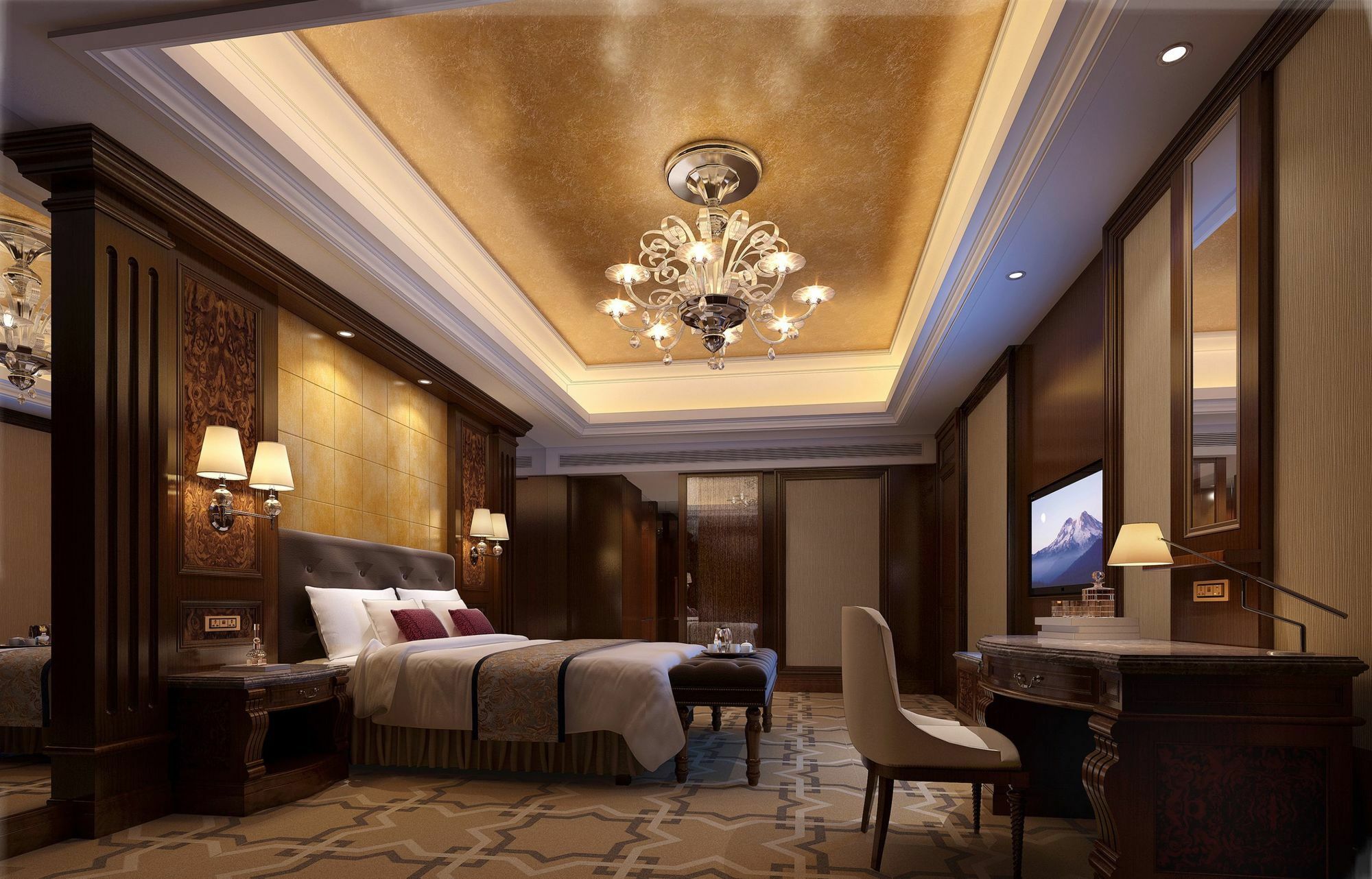 Jinan Luxury Blue Horizon Hotel Экстерьер фото
