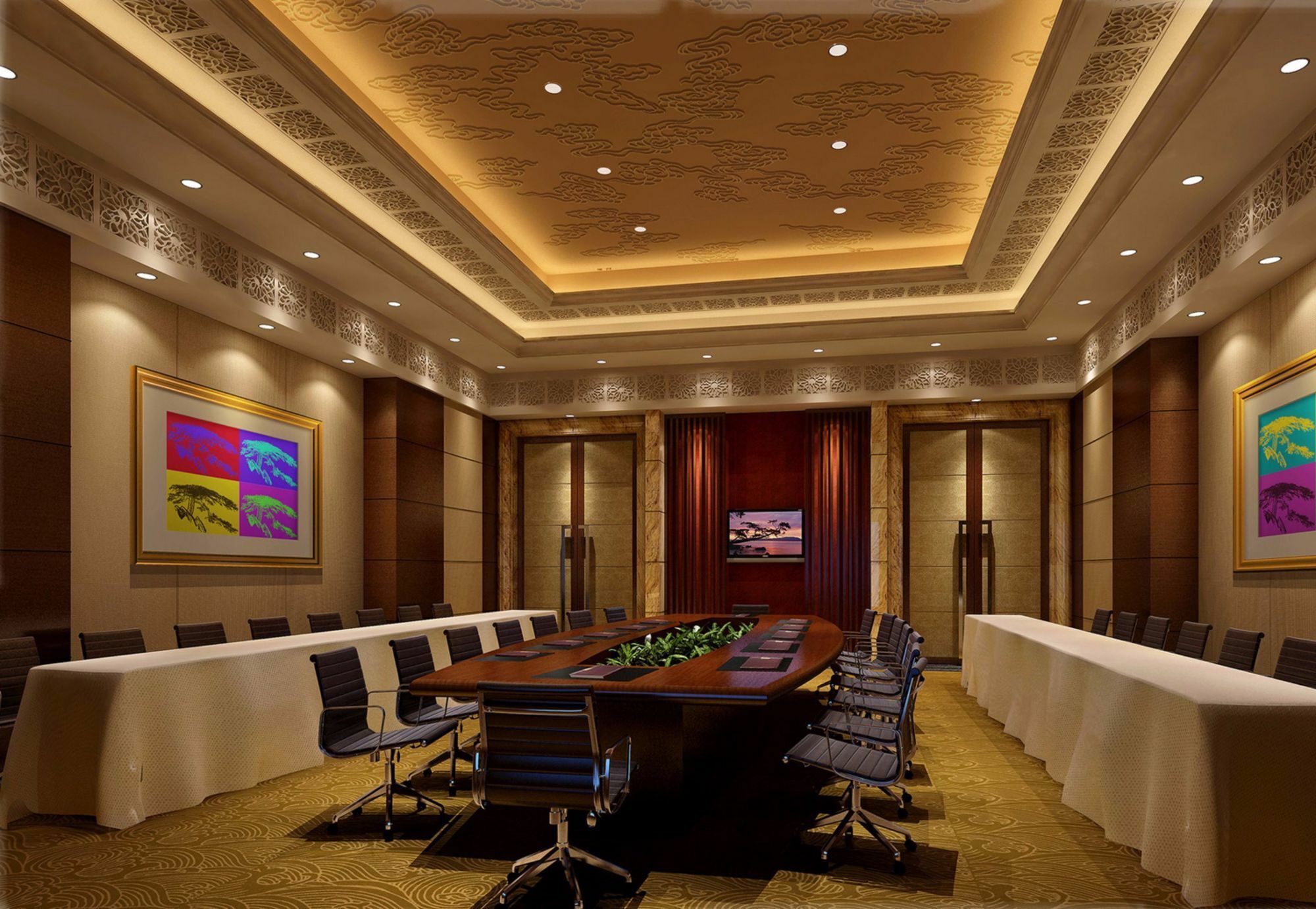 Jinan Luxury Blue Horizon Hotel Экстерьер фото