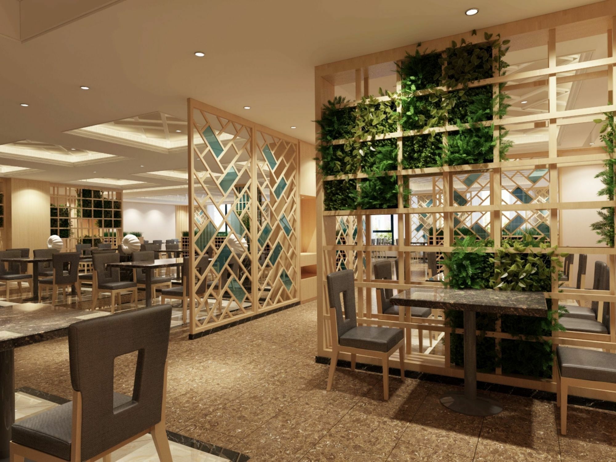Jinan Luxury Blue Horizon Hotel Экстерьер фото