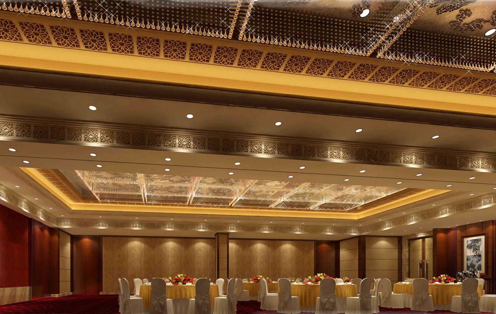 Jinan Luxury Blue Horizon Hotel Экстерьер фото